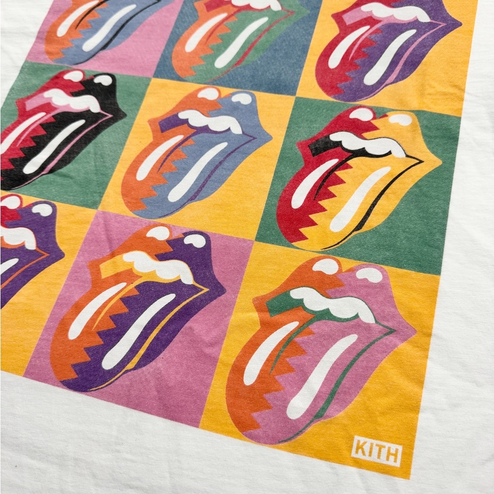 NWOT Kith for The Rolling Stones 1989 Tour Vintage Tee - Picture 6 of 11